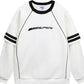 Men's Round Neck Raglan Sleeve Sweatshirt - Farnelli