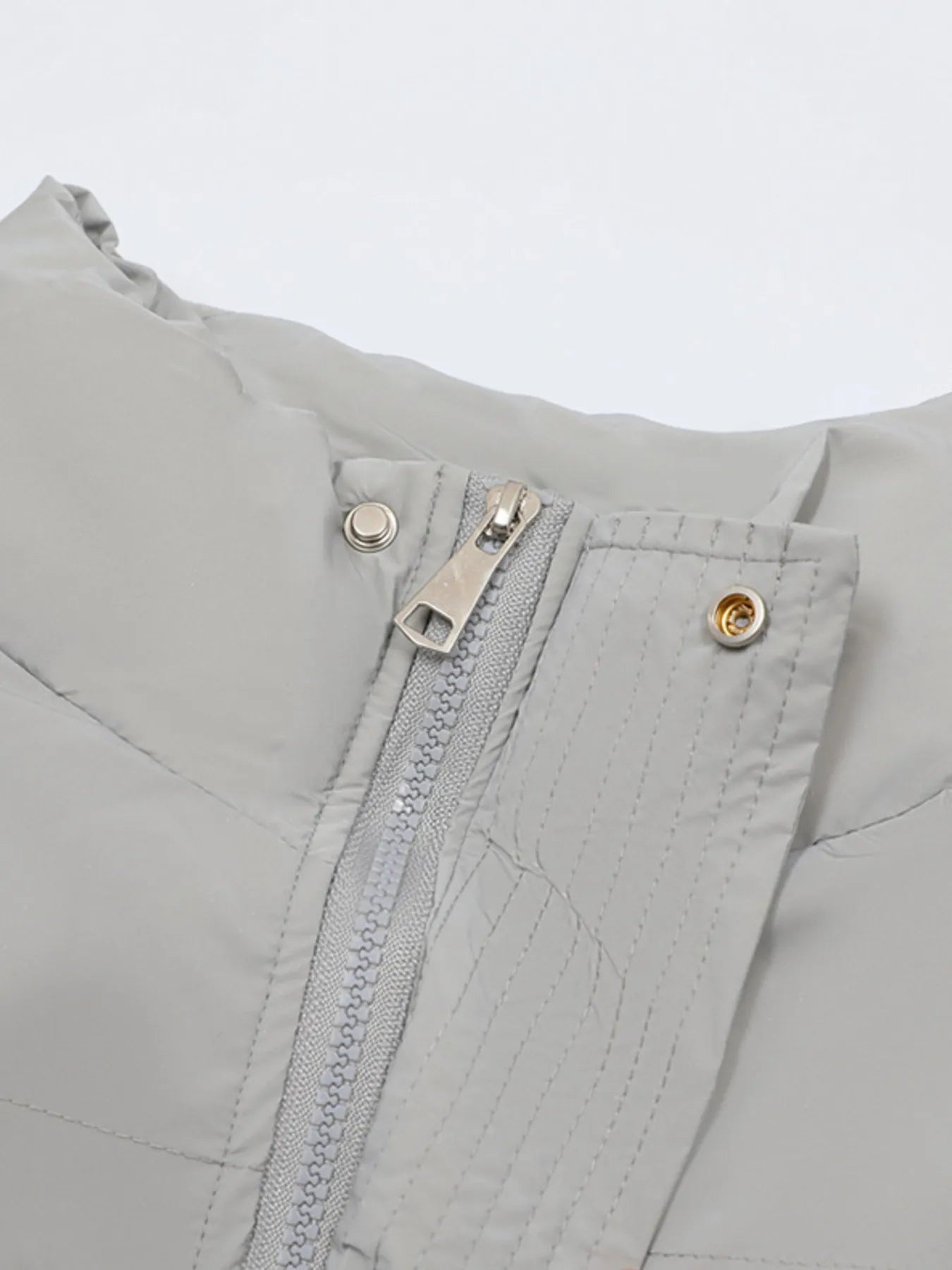 Men's Full Size Quilted Long Sleeve Puffer Jacket Plus Size - Farnelli