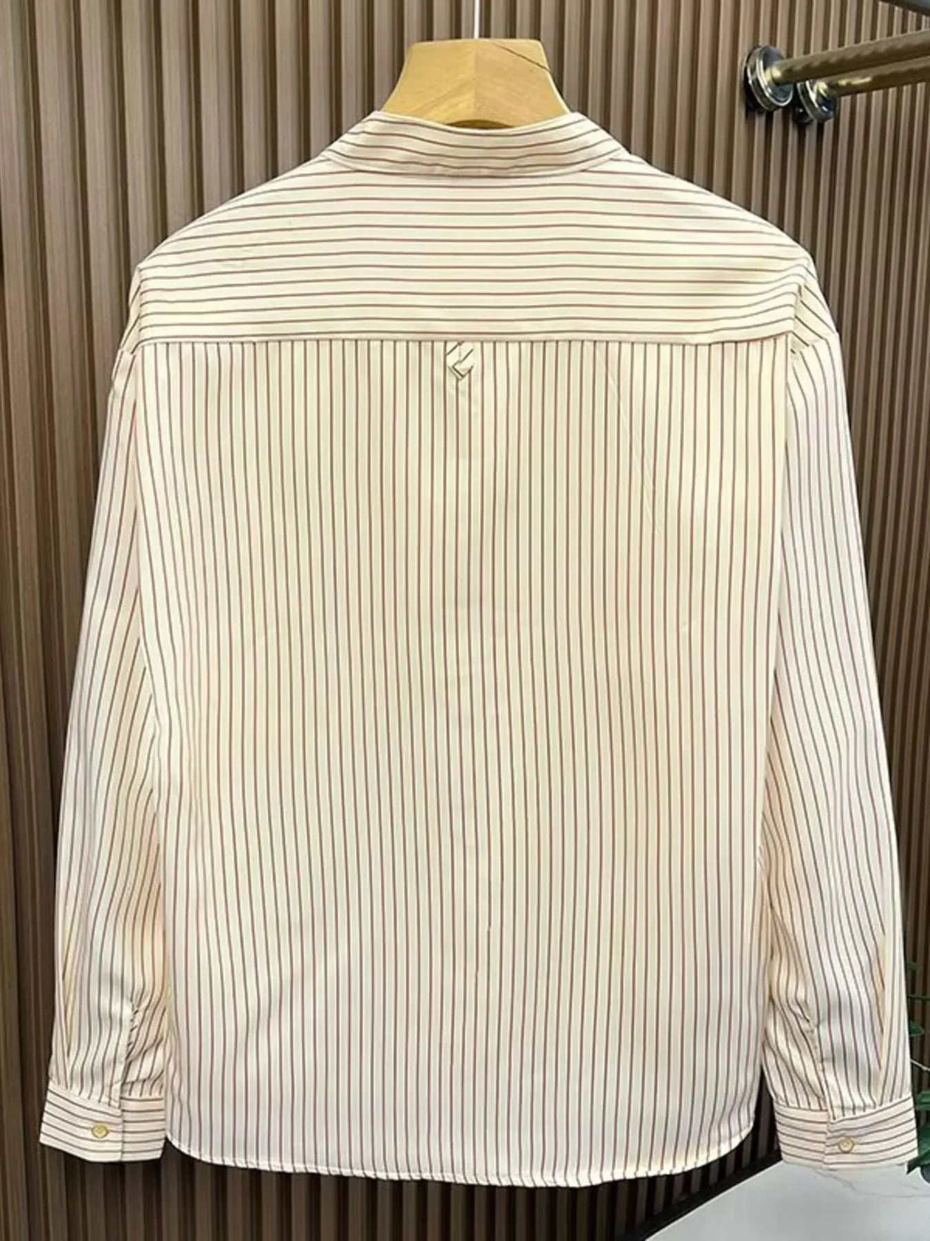 Men's Striped Button-Down Shirt - Farnelli