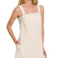 Zenana Knit Waffle Wide Leg Overalls - Farnelli