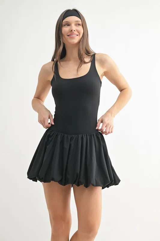 MONO B Bubble Active Mini Dress - Farnelli