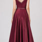 CLEARANCE - Eureka 9010 Embellished Long Prom Dress V-Neck with Pockets (Size L)