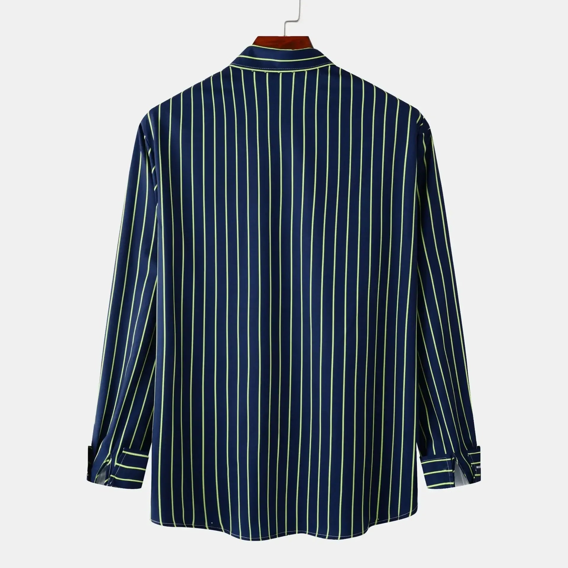 Men's Striped Button-Down Shirt - Farnelli