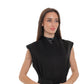 Eileen Cashmere Blend Longline Vest in Black