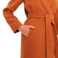 Harrington Classic Wraparound Overcoat in Cinnamon