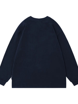 Men's Round Neck Long Sleeve T-Shirt - Farnelli