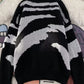 Men's Contrast Round Neck Sweater - Farnelli