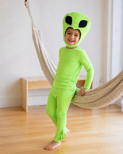Cosmic Green Alien Costume