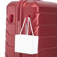 HouseOfZazla 3-piece spinner wheel luggage set with combination locks