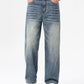 Men's Relaxed Fit Washed Jeans - Farnelli