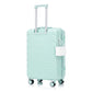 HouseOfZazla 3-piece spinner wheel luggage set with combination locks