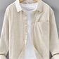 Men's Plus Size Button Up Long Sleeve Shirt - Farnelli