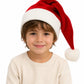 No Plastic Family Santa Hat | Organic Cotton, Hemp, and Fur