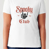 Simply Love Full Size SPOOKY CLUB Short Sleeve Tubular T-Shirt - White