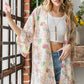 Heimish Full Size Multi Color Floral Open Cardigan Plus Size - Farnelli