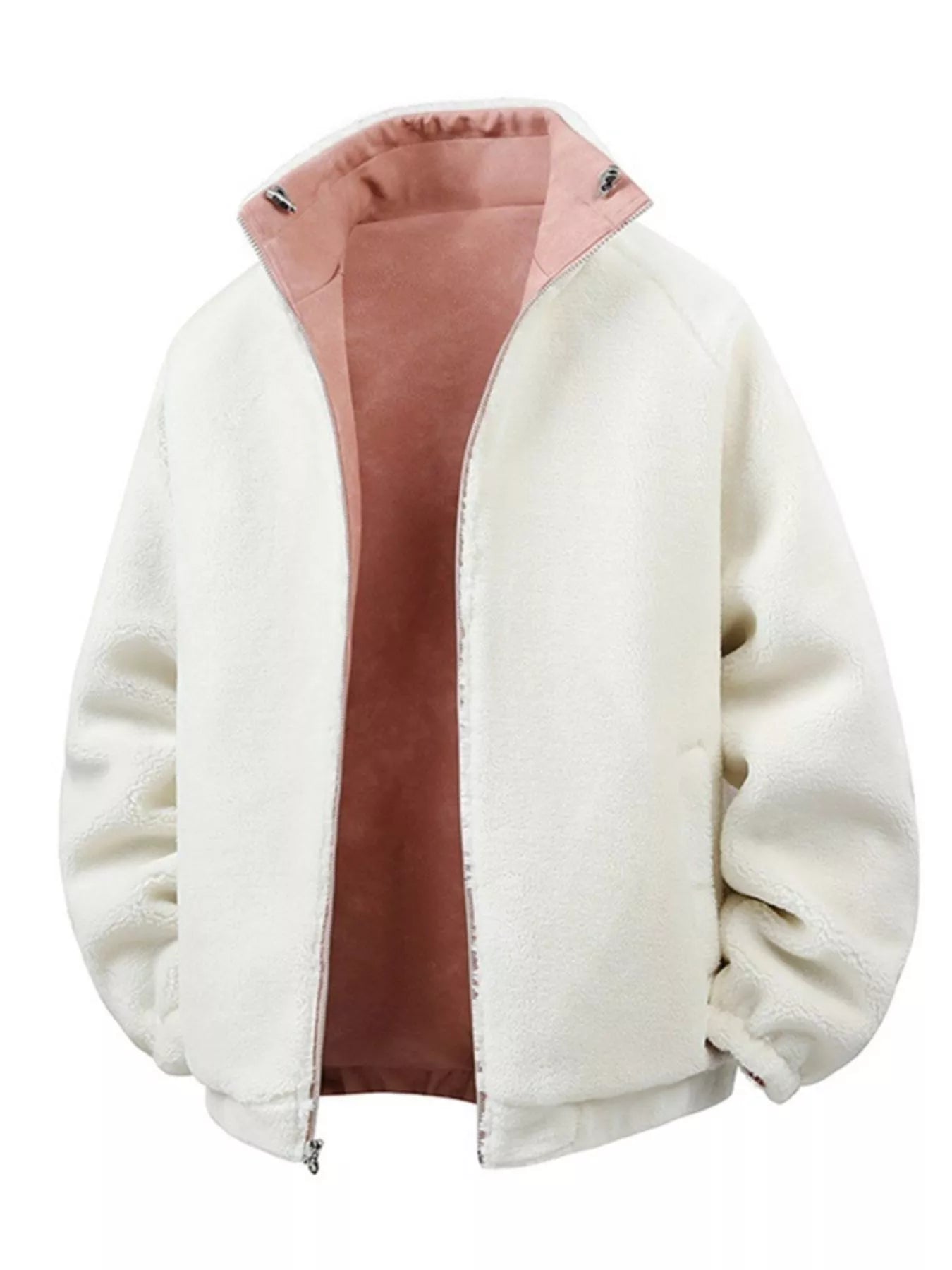 Men's Fleece Lined Zip Up Jacket - Farnelli