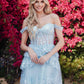 Juliet JT920K Dress Short Tulle Sequin A-Line Cocktail Dress