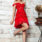 Juliet JT920K Dress Short Tulle Sequin A-Line Cocktail Dress