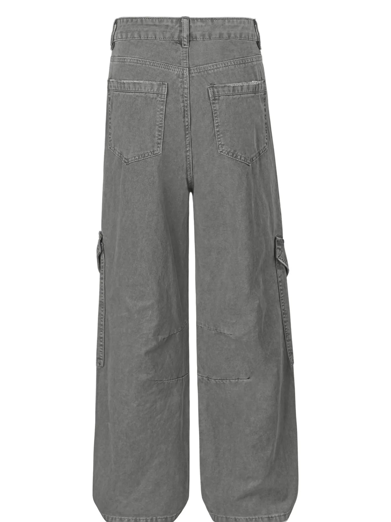 Men's Wide Leg Cargo Jeans - Farnelli