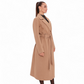 Justine Cashmere Blend Overcoat in Camel, 100cm
