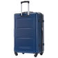 HouseOfZazla expandable 2-piece luggage set with TSA locks and spinner wheels in multiple colors