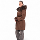 Genuine Fur Trim Down Fill Coat