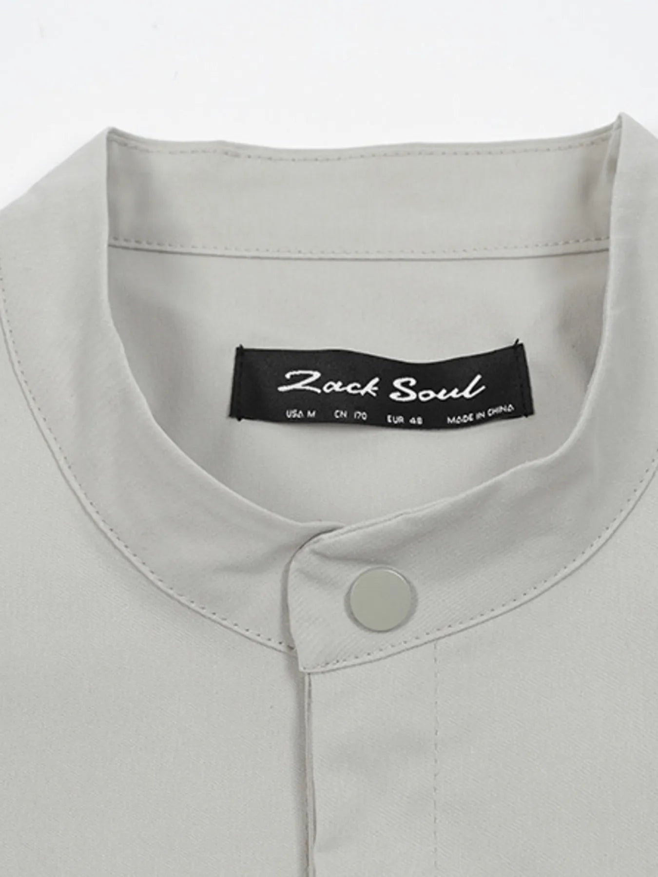 Men's Long Sleeve Jacket with Chest Pockets - Farnelli