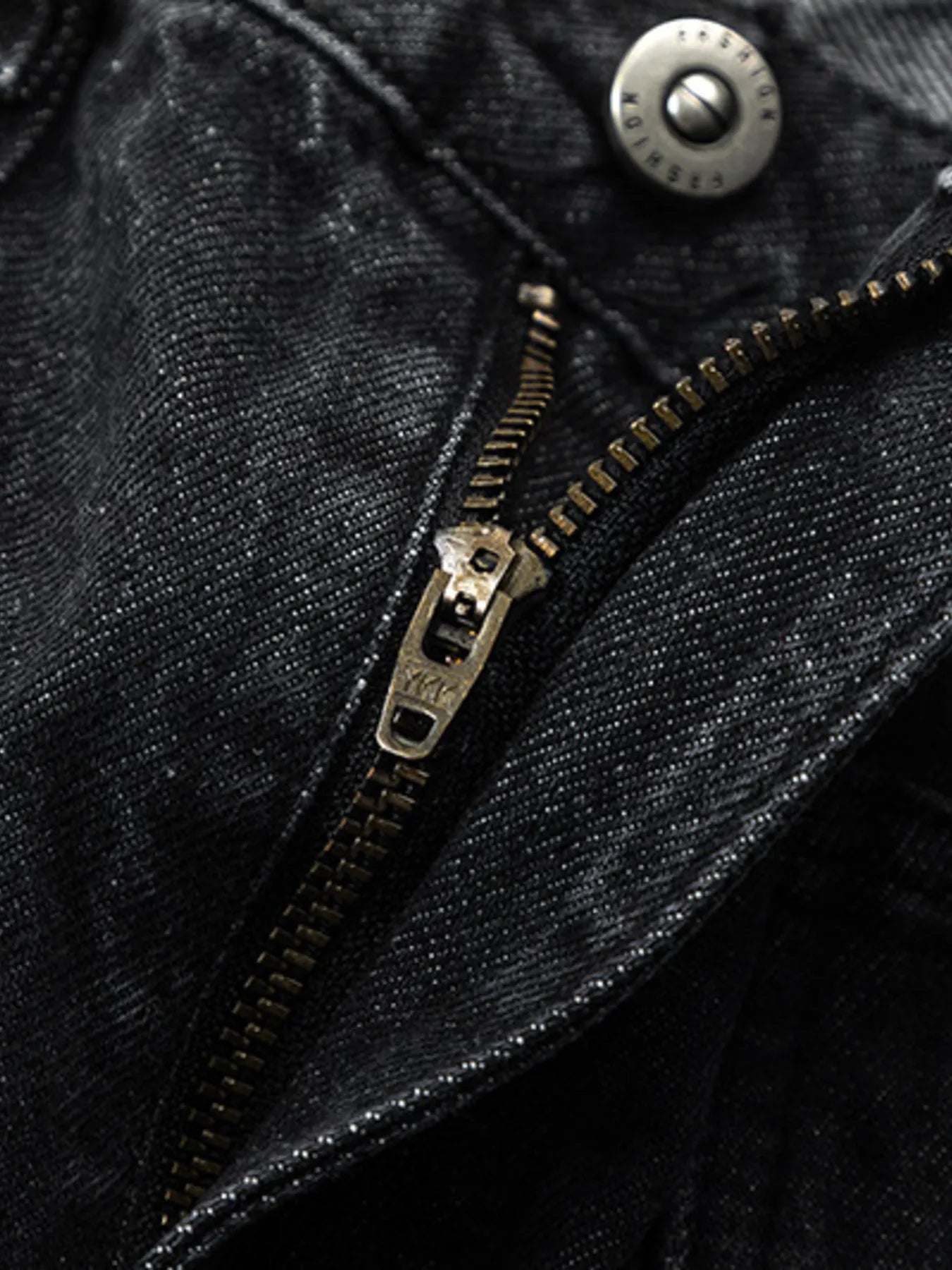 Men's Wide Leg Cargo Pocket Vintage Washed Jeans - Farnelli