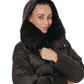 Genuine Silver Fox Fur Down Fill Parka