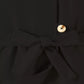 Children's Tie Waist Faux Fur Hooded Outerwear - Farnelli