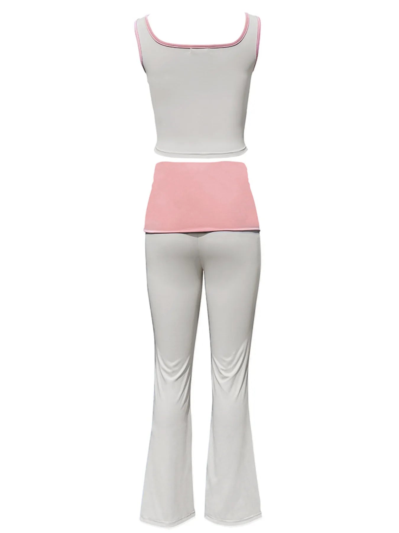 Contrast Trim Tank and Pants Active Set - Farnelli