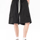Men's Plus Size Cargo Drawstring Shorts - Farnelli