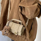 Barrel-Shaped Crossbody Bag - Farnelli