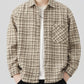 Men's Plus Size Button Up Long Sleeve Jacket - Farnelli