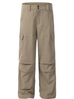 Men's Straight Cargo Pants with Multi Pockets - Farnelli