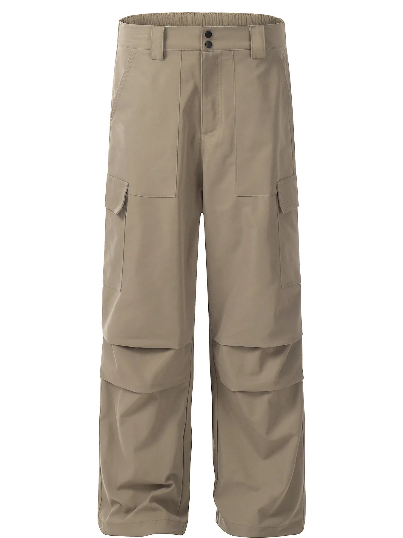 Men's Straight Cargo Pants with Multi Pockets - Farnelli