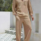 Men's Plus Size Long Sleeve Top and Pants Set - Farnelli