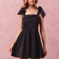 SO ME Fit and Flare Washed Gameday Dress - Farnelli