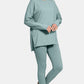 Zenana Full Size Brushed Microfiber Top and Leggings Lounge Set - Farnelli