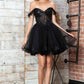 Juliet JT947L Short Off the Shoulder Homecoming A-Line Dress