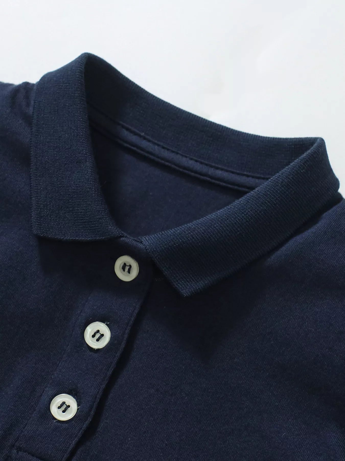 Children's Button Detail Short Sleeve Polo - Farnelli