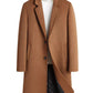 Men's Plus Size Classic Button Up Overcoat - Farnelli