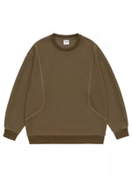Men's Plus Size Round Neck Long Sleeve Sweatshirt - Farnelli