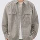 Men's Plus Size Plaid Button Up Long Sleeve Shirt - Farnelli