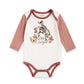 Little Cowgirl Western Rodeo Bodysuit - Cotton Rib