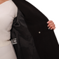 Opera Cashmere Blend Overcoat in Black