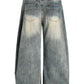 Men's Vintage Washed Baggy Jeans - Farnelli