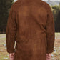 Men's Plus Size Zip Up Long Sleeve Coat - Farnelli
