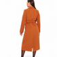 Harrington Classic Wraparound Overcoat in Cinnamon
