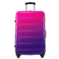 Light blue or purple gradient hardshell luggage set with spinner wheels and TSA lock by HouseOfZazla